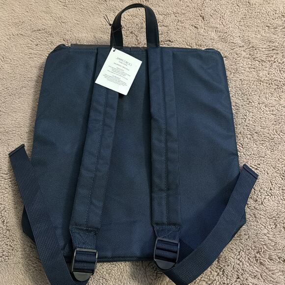 Jimmy Choo Navy Backpack main image 8